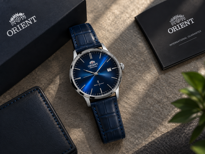 Montre Homme Bleu Marine – Élégance Automatique