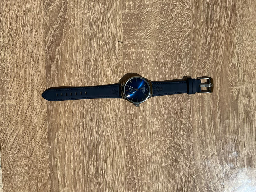 Montre Homme Bleu Marine – Élégance Automatique