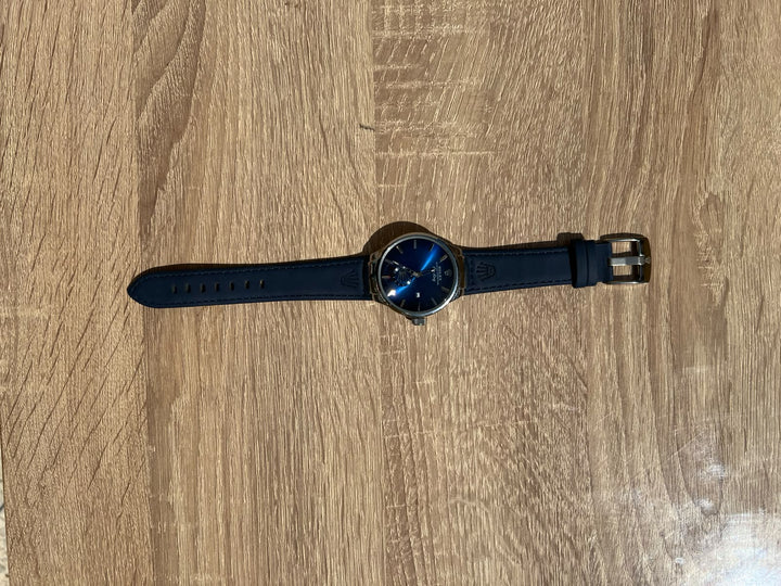 Montre Homme Bleu Marine – Élégance Automatique